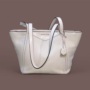 Michael Kors Whitney Light Cream Tote Bag